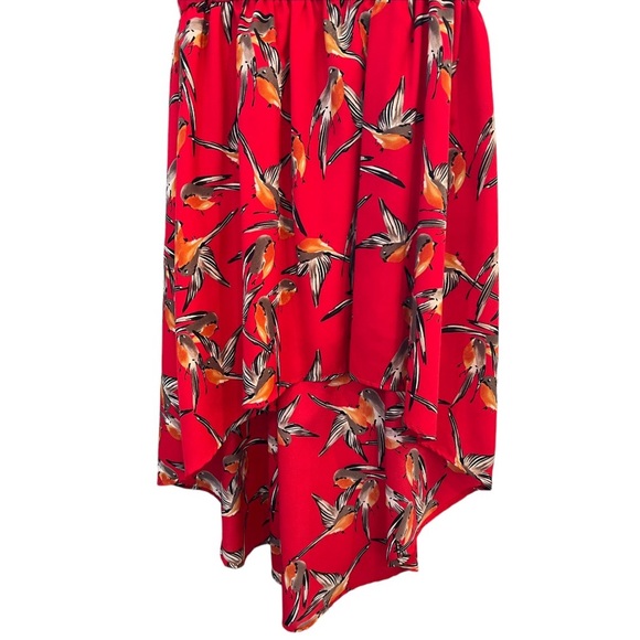 Audrey 3 + 1 Bird Print Dress - Picture 4 of 7